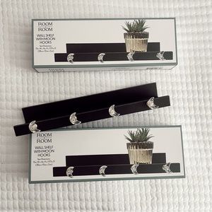 Crescent Moon Wall Shelves